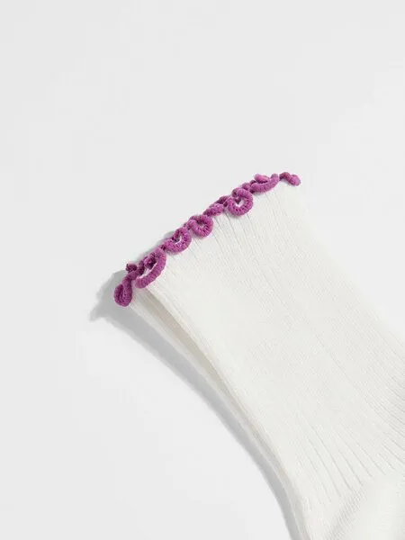 LANIUS LANIUS Socken, Off white, – Produktbild 3 von 3
