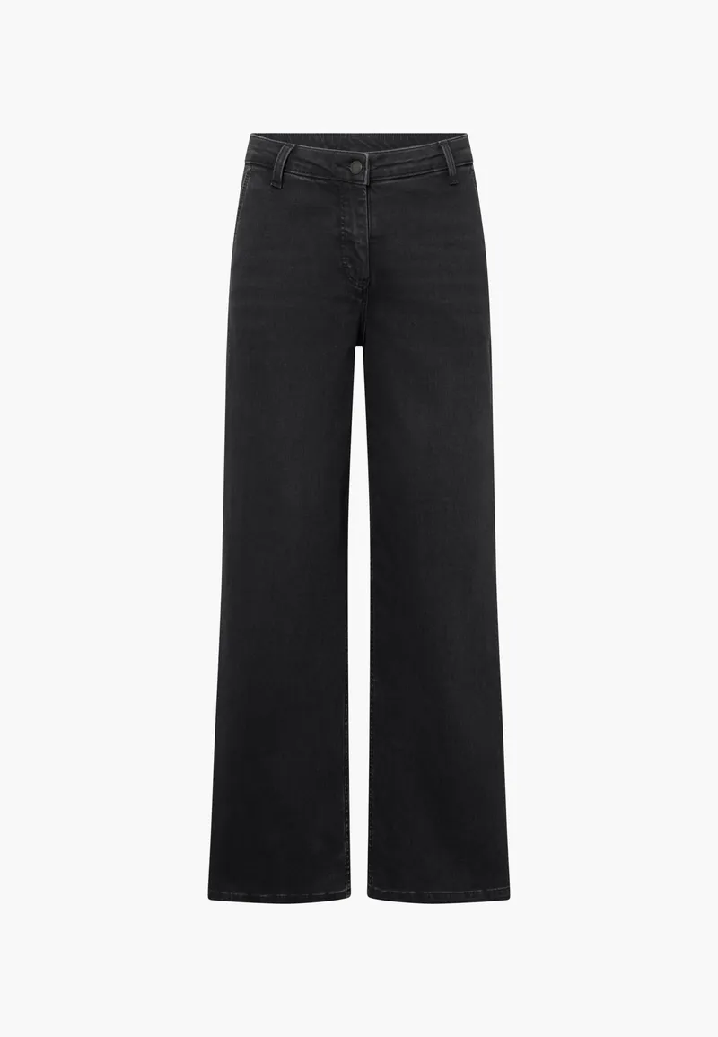 LAURIE LAURIE Damen vegan Jeans Charm Loose Washed Black Denim, Schwarz, – Produktbild 1 von 2