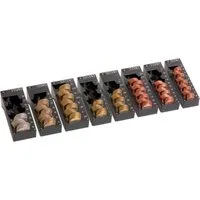 Inkiess INKIESS Komplettset Münzbehälter "Minikord" 1 Cent - 2 € mit 8 Einsätzen – Produktbild 1 von 1