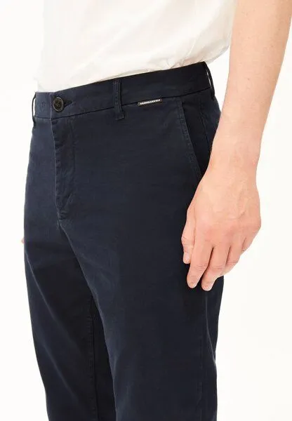 ARMEDANGELS ARMEDANGELS AASTER Herren Chino Hose aus Bio-Baumwoll Mix, Night sky, – Produktbild 3 von 4