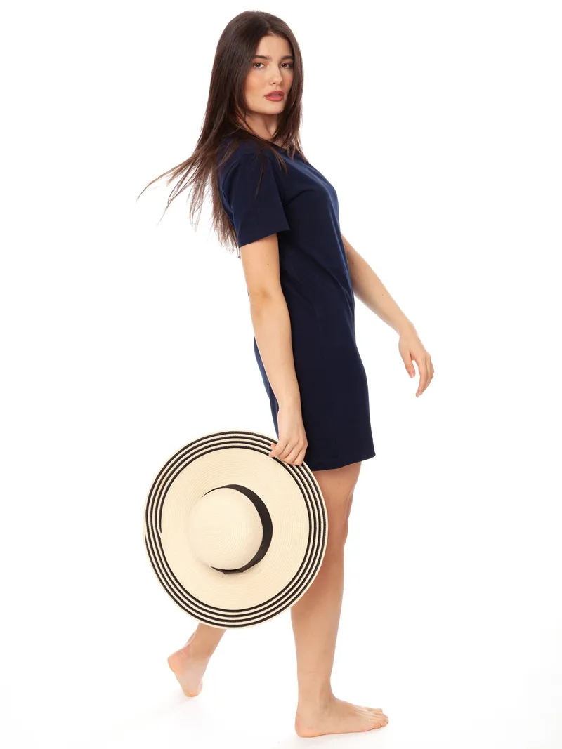 FellHerz FellHerz T-Shirt Kleid navy - L – Produktbild 1 von 1