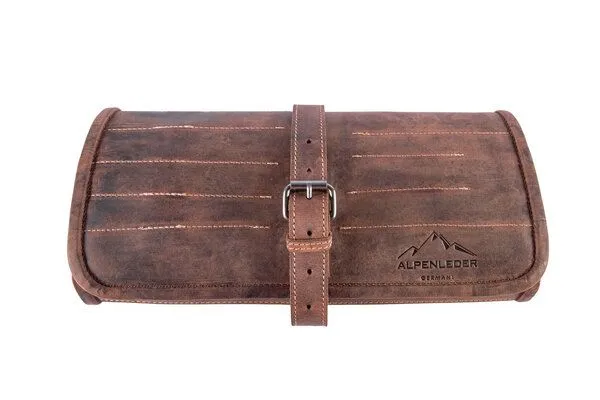 Alpenleder Alpenleder Werkzeugrolle MONZA, Old havanna, – Produktbild 1 von 4