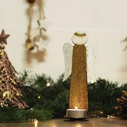 Mitienda Shop Mitienda Shop Teelichthalter Engel, Weihnachtsdeko – Produktbild 1 von 1