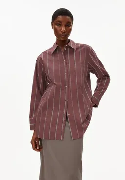 ARMEDANGELS ARMEDANGELS HALIAA STRIPED Damen Bluse aus Bio-Baumwolle – Produktbild 1 von 1
