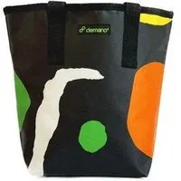 DEMANO DEMANO Tote Bag Hergestellt aus Recycelten Bannern Carmen, Schwarz, – Produktbild 1 von 1