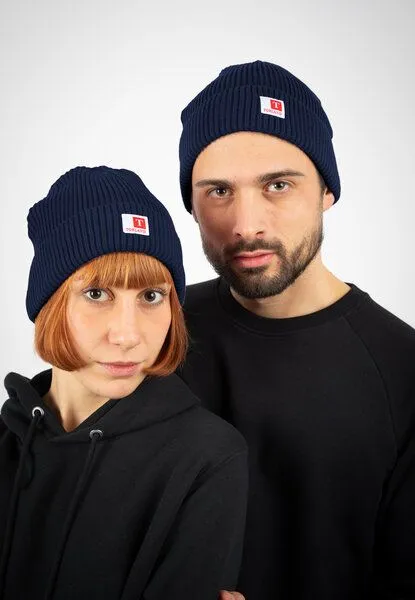 TORLAND TORLAND Beanie FISHERMAN, Blau (navy), – Produktbild 1 von 2