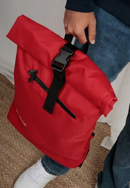 TORLAND TORLAND Rucksack ROLL-TOP, Rot (classic red), – Produktbild 3 von 3