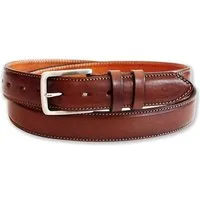Greenbelts Greenbelts Herren Ledergürtel LELAND, Braun, – Produktbild 2 von 5