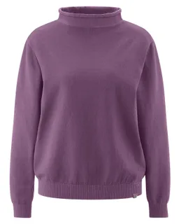 HempAge HempAge Damen vegan Rollkragenpullover Amethyst – Produktbild 1 von 1