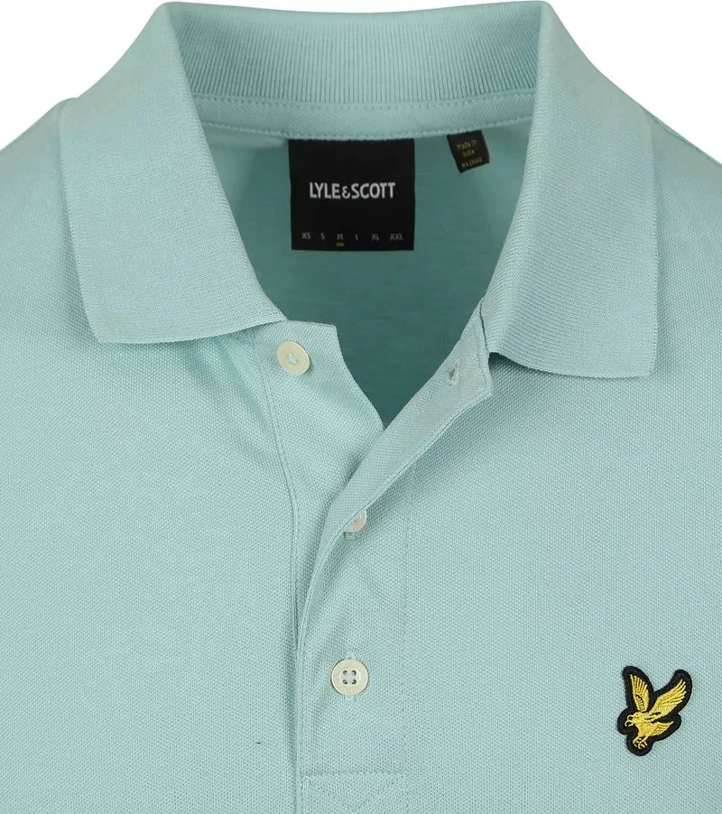 Lyle and Scott Lyle and Scott Poloshirt Future Hellblau - Größe S, Hellblau, – Produktbild 5 von 5
