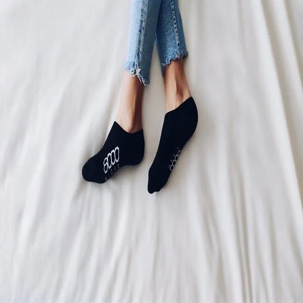 8000Kicks 8000Kicks Schwarze Knöchelsocken – Produktbild 3 von 3