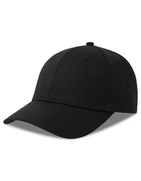 Atlantis Headwear Atlantis Headwear Damen / Herren Cap Basecap Kappe in 16 verschiedenen Farben erhältlich, Schwarz, – Produktbild 1 von 2