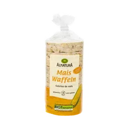 Alnatura Alnatura Bio Maiswaffeln Natur, 110g – Produktbild 1 von 1