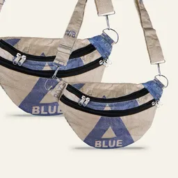Nyuzi Blackwhite Nyuzi Blackwhite Upcycling Crossbodytasche aus alten zementsäcken – Produktbild 1 von 1