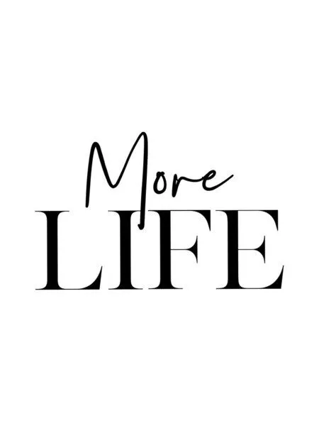 Photocircle Photocircle Poster / Leinwandbild - More Life – Produktbild 1 von 4