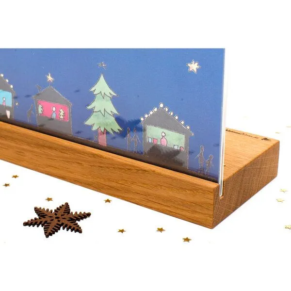 klotzaufklotz klotzaufklotz Weihnachtskrippe Weihnachtsmarkt – Produktbild 6 von 7