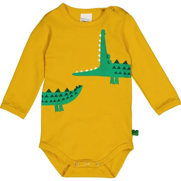 Freds World Freds World Langarmbody, Sonic yellow, – Produktbild 1 von 1