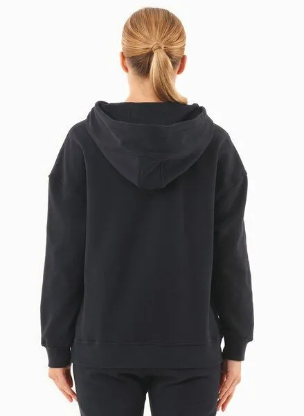 ORGANICATION ORGANICATION Sweathoodie aus Bio-Baumwolle, Schwarz(black), – Produktbild 4 von 4