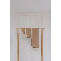 gust gust. Waffelhandtuch - Handtuch aus Leinen und Bio-Baumwolle – Hand towel - 50x70 cm, Cocoa (braun), – Produktbild 1 von 1