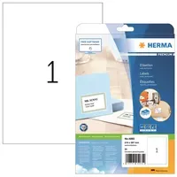 Herma Herma Premium - Papier - matt - permanent selbstklebend - weiß - A4 (210 x 297 mm) – Produktbild 3 von 5