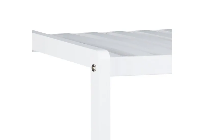 RELAXDAYS RELAXDAYS Badregal Bambus Badregal mit 3 Ablageflächen, 1-tlg., Weiß, – Produktbild 4 von 4