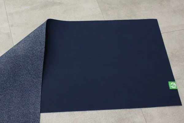 green&fair green&fair Yogamatte aus fair gehandeltem Naturkautschuk, Blau, – Produktbild 1 von 4