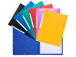 Exacompta 20 Exacompta Eckspannmappen "Scotten" aus Colorspan, 600 g/m²,DIN A4,ohne Klappen,sortiert – Produktbild 1 von 1