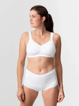 erlich textil erlich textil Henriette bügelloser BH mit Spitze aus Bio-Baumwolle, made in Europe – Produktbild 1 von 1