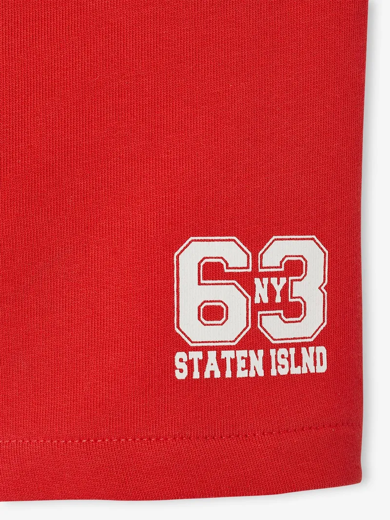Vertbaudet Sport-Shorts Jungen, Rot, – Produktbild 3 von 3
