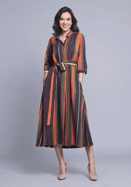 Atelier SNOW Atelier SNOW HEMDBLUSENKLEID SUNSET – Produktbild 1 von 4