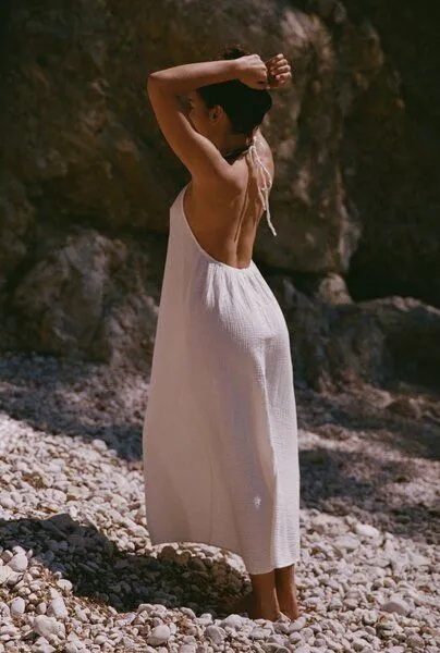 Nénés Nénés Kleid - Léna, Ecru, – Produktbild 4 von 4