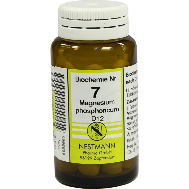 Nestmann Pharma BIOCHEMIE 7 Magnesium phosphoricum D 12 Tabletten 100 St Tabletten – Produktbild 1 von 1