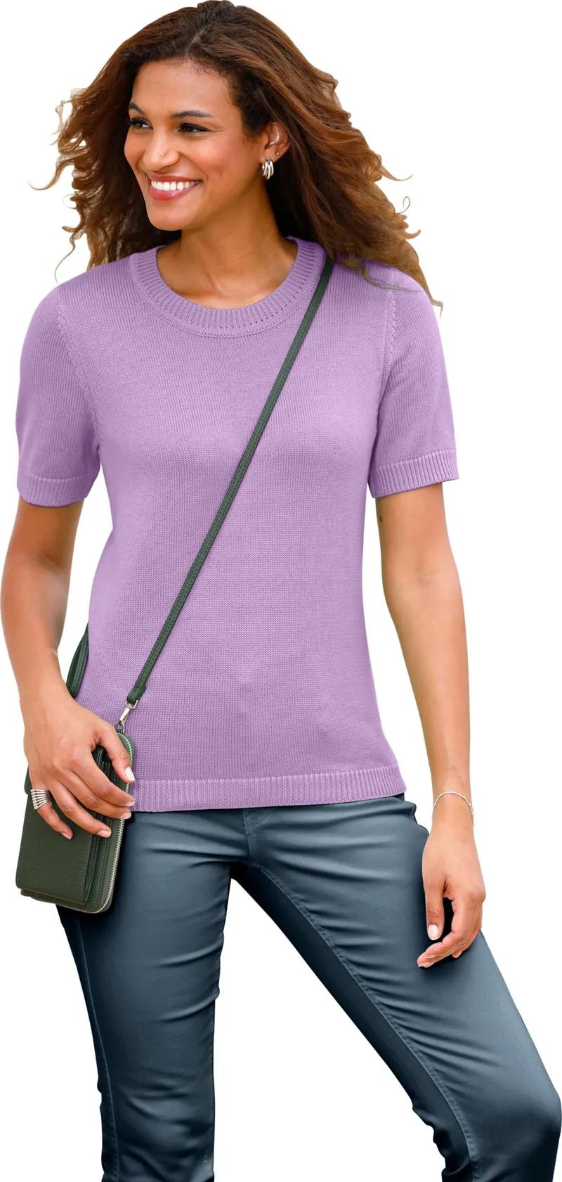 Witt Kurzarmpullover, Flieder, – Produktbild 2 von 2