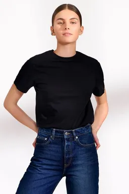 Bread & Boxers Bread & Boxers Damen T-Shirt mit Rundhalsausschnitt "WMN - CREW NECK REGULAR" - 100% Biobaumwolle - GOTS – Produktbild 1 von 1