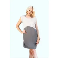 WiDDA WiDDA Damen vegan Kleid Too Blassrosa & Grau – Produktbild 1 von 1