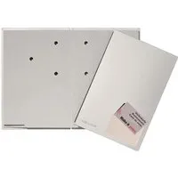Unterschriftenmappe DIN A4 mit 20 Fächern, silber – Produktbild 1 von 1