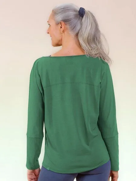 nice to meet me nice to meet me Cover Up mit TENCEL Lyocell, Avocado, – Produktbild 1 von 3