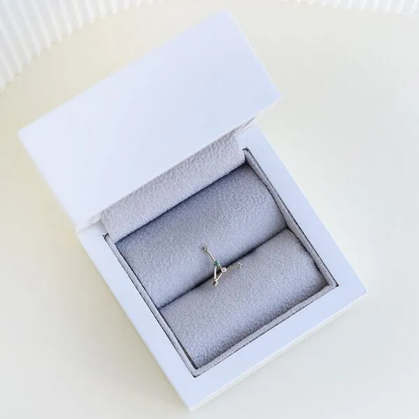 Eppi Eppi Goldener Ohrring mit Sternzeichen Cancer, Gold, – Produktbild 4 von 4