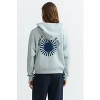 thinking mu Thinking MU Damen vegan Hoodie Mit Sonnenmotiv Auf Dem Rücken „valeria“, Blau – Produktbild 1 von 1