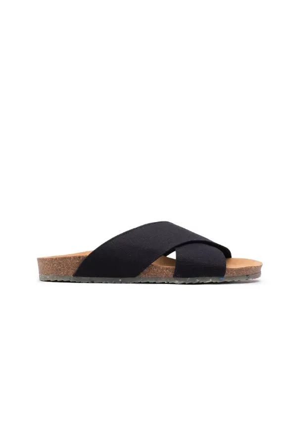 Zouri Zouri Herren vegan Sandalen Sonne Dunkel, Schwarz, – Produktbild 1 von 1