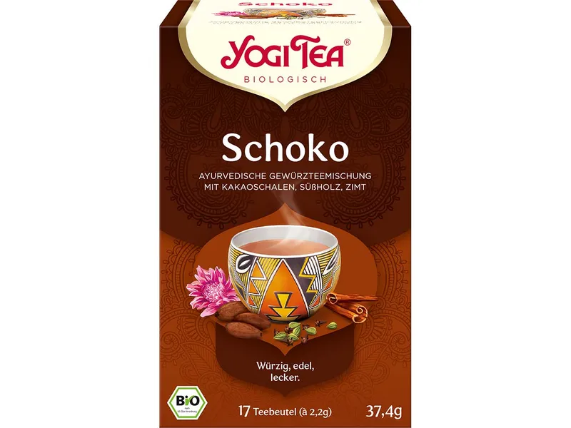 YOGI TEA Yogi-Tee® Schoko im Beutel – Produktbild 1 von 2