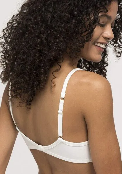 hessnatur hessnatur Triangel BH bügellos COTTON FEEL aus Bio-Baumwolle, Naturweiss, – Produktbild 5 von 6