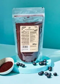 KoRo Gefriergetrocknetes Wildheidelbeerpulver 250 g – Produktbild 1 von 1