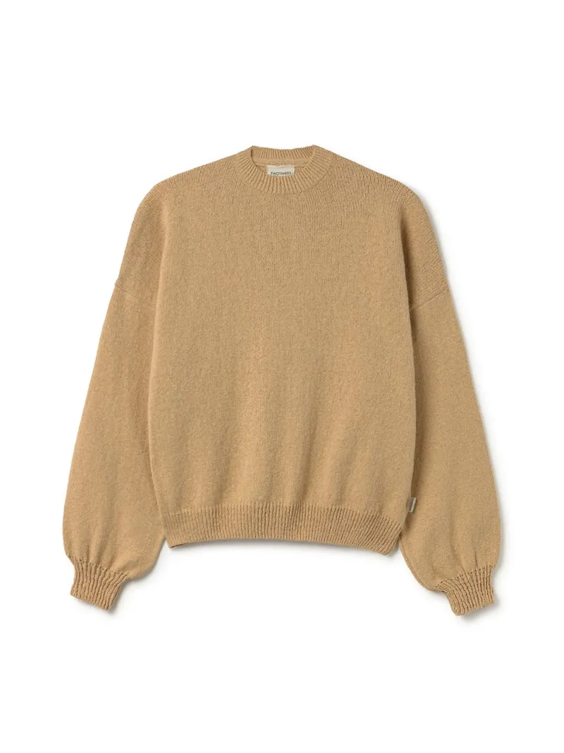 TWOTHIRDS TWOTHIRDS Damen vegan Pullover Pinedo Beige, Beige, – Produktbild 2 von 2
