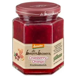 Die Beerenbauern Die Beerenbauern Cranberry-Orangen-Fruchtaufstrich – Produktbild 1 von 1