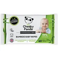 The Cheeky Panda The Cheeky Panda Bamboo Baby Wipes - Baby Pflegetücher biologisch a... – Produktbild 1 von 1