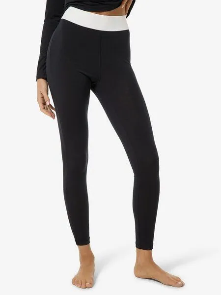Super.Natural Super.Natural W Bio Base Tights für Damen, Merino, Jet black, – Produktbild 2 von 4