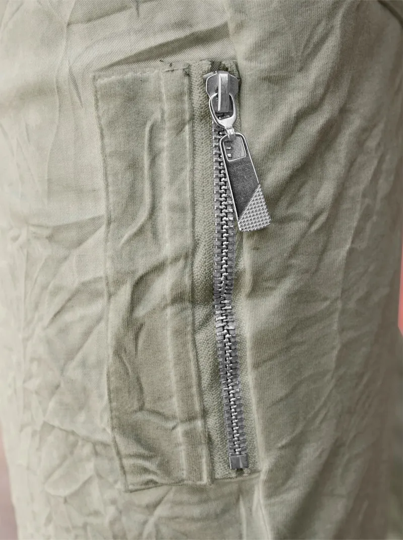 heine Hose, Oliv, – Produktbild 1 von 3