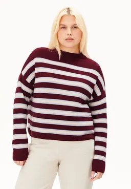 ARMEDANGELS ARMEDANGELS MERINAA STRIPED Damen Strickpullover aus100% Bio-Baumwolle – Produktbild 1 von 1