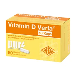 Vitamin D Verla Vitamin D Verla purKaps – Produktbild 1 von 1